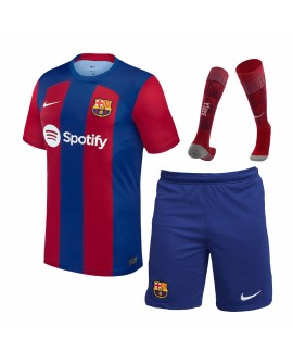 Camisa completa do Barcelona 2023/24 Home