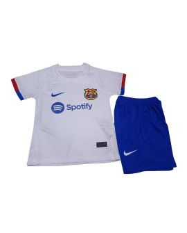 Camisa juvenil do Barcelona kit 2023/24 Alternativo