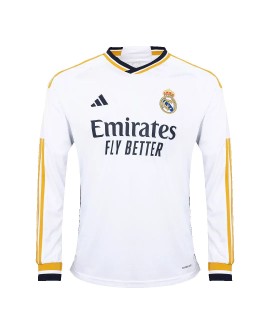 Camisa Home do Real Madrid 2023/24 - Manga Longa