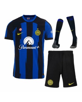 Camisa completa do Inter de Milão kit 2023/24 Home
