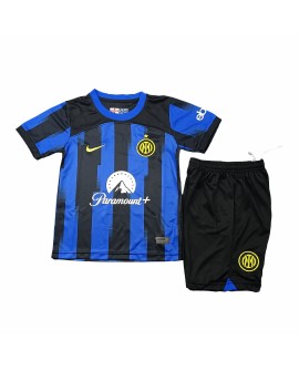 Kit Camisa Home Inter de Milão Juvenil 2023/24