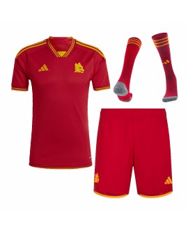 Camisa kit completa da Roma 2023/24 Home