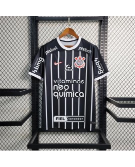 Camisa Corinthians 2023/24 Ausente - todos os patrocinadores