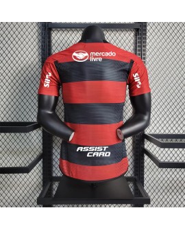 Camisa Flamengo 2023/24 Autêntica Home - todos os patrocinadores