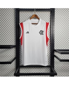 Camisa Fato de treino do Flamengo branco 2023/24 - Colete