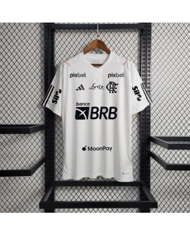 Camisa Fato de treino do Flamengo branco 2023/24 - Todos Os Patrocinadores