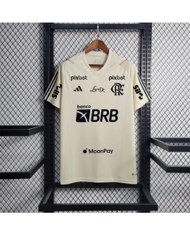 Camisa Macacão do Flamengo branco 2023/24 - Todos Os Patrocinadores