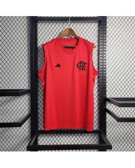 Camisa Fato de treino vermelho do Flamengo 2023/24 - Colete