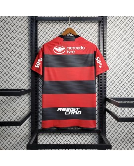 Camisa Flamengo 2023/24 Principal - todos os patrocinadores
