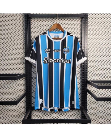 Camisa Principal do Grêmio 2023/24 - todos os patrocinadores