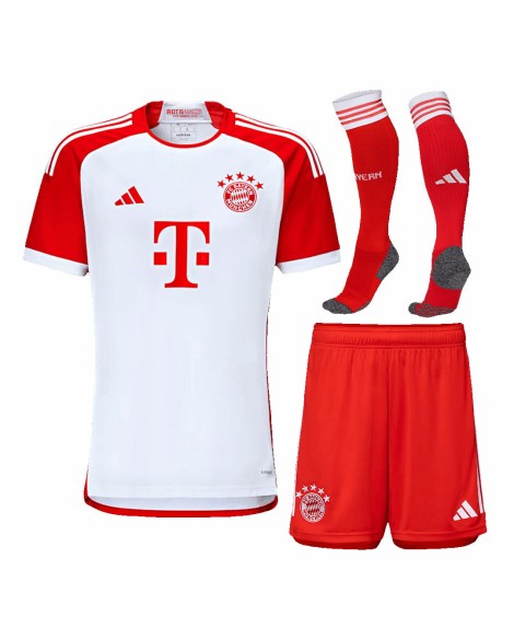 Camisa completa do Bayern de Munique juvenil 2023/24 Home