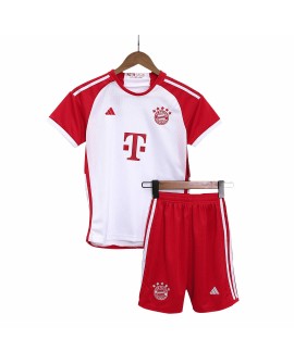 Camisa juvenil Bayern de Munique kit 2023/24 Home