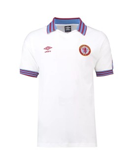Camisa alternativa do Aston Villa retrô 1980