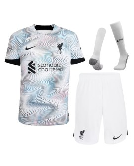 Kit completo da camisa do Liverpool 202223 fora