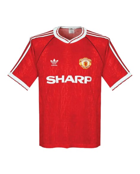 Camisa Home do Manchester United Retrô 1990/92