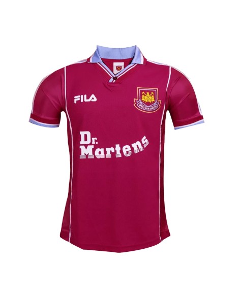 Camisa Home do West Ham United Retrô 1999/01