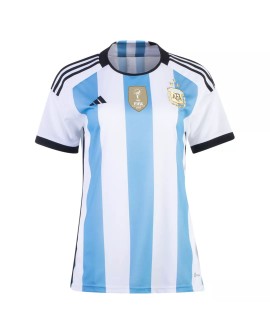 Camisa Argentina 2022 Home - Copa do Mundo Feminina - TRÊS ESTRELAS