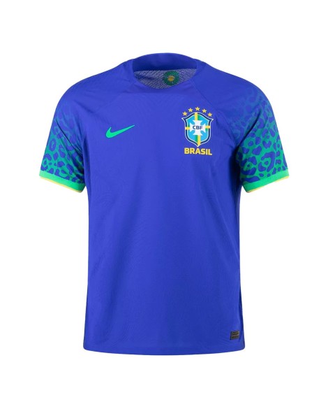 Camisa Brasil 2022 Autêntica Copa do Mundo Fora