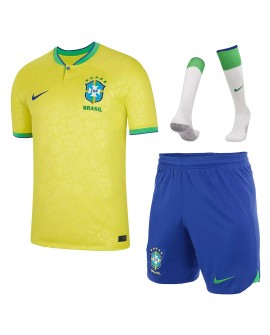 Camisa completa do Brasil para a Copa do Mundo de 2022