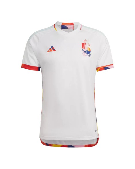 Camisa Bélgica 2022 Autêntica Copa do Mundo Fora