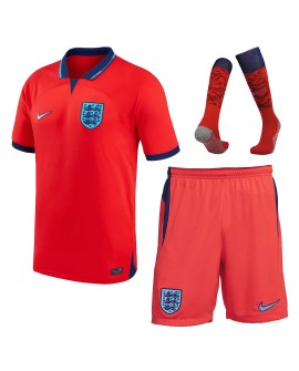 Camisa completa da Inglaterra 2022 fora da Copa do Mundo