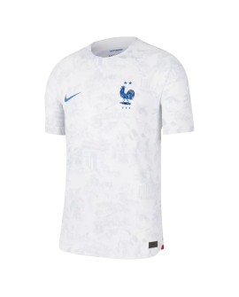 Camisa França 2022 Autêntica Copa do Mundo Fora