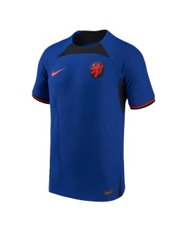 Camisa Holanda 2022 Autêntica Copa do Mundo Fora