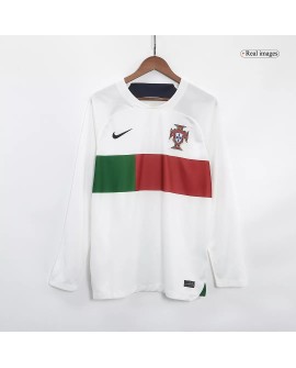 Camisa Alternativa de Portugal 2022 - Mundial Manga Longa