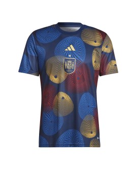 Pré-jogo da camisa da Espanha 2022