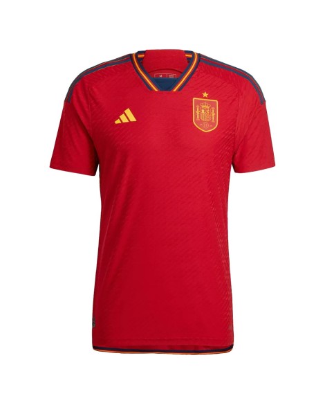 Camisa Espanha 2022 Autêntica Copa do Mundo Home