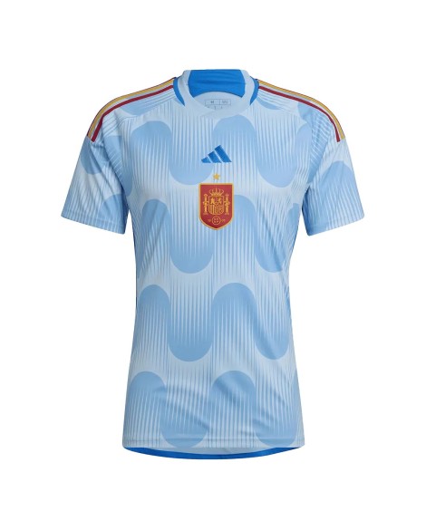 Camisa da Espanha 2022 autêntica fora da Copa do Mundo